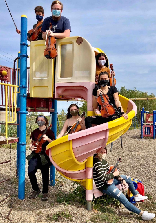 Jouer dans une orchestre durant une pandémie